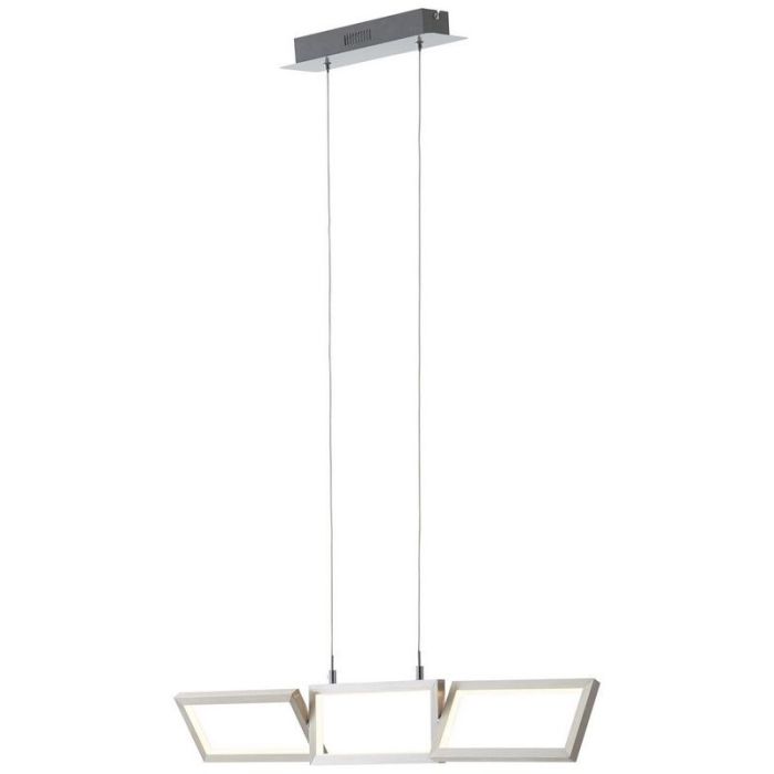 Suspension argentée moderne, Sara, 30W, 3000K LED