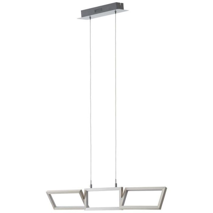Suspension argentée moderne, Sara, 30W, 3000K LED