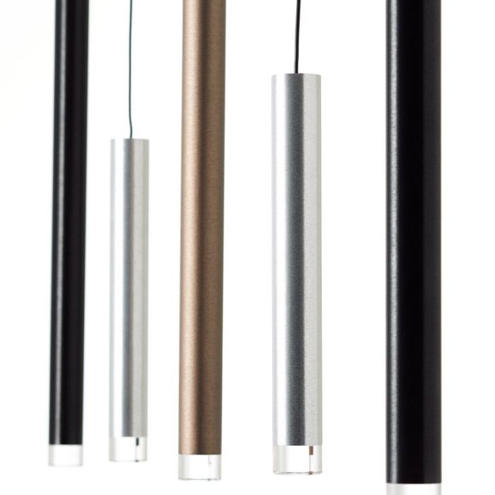 Suspension argentée moderne, Olivia, 4W, 3000K LED