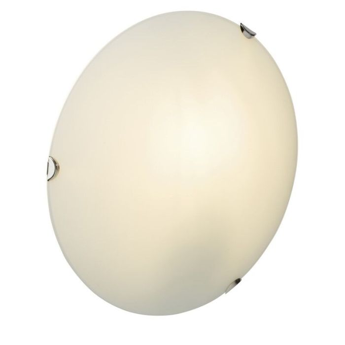 Lampe plafond transparente en verre, Alisson
