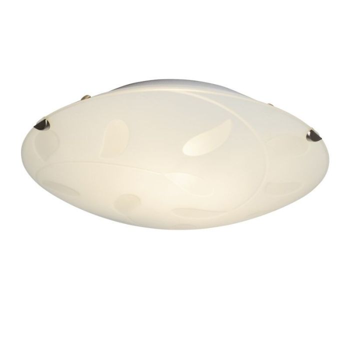 Lampe plafond transparente en verre, Alisson