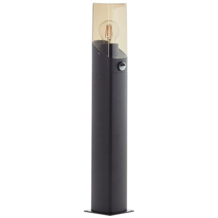 Lampadaire extérieur avec détecteur de mouvement gris moderne, Klasina, IP44