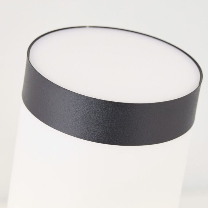 Luminaire extérieur noir en métal, Meis, IP44
