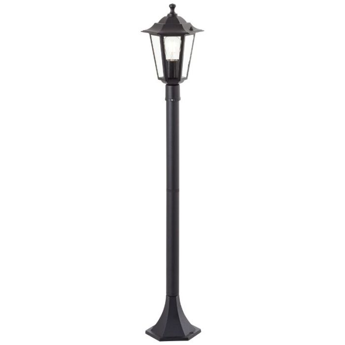 Luminaire extérieur noir classique, Radha, IP44