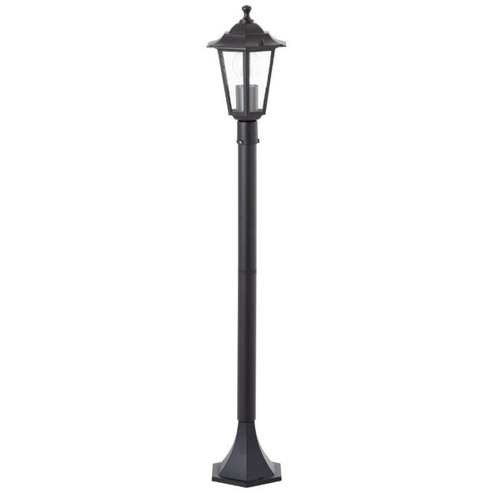 Luminaire extérieur noir classique, Radha, IP44
