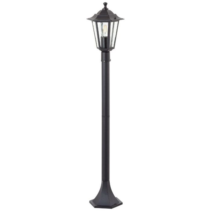 Luminaire extérieur noir classique, Radha, IP44