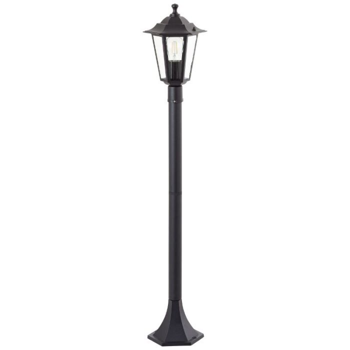 Luminaire extérieur noir classique, Radha, IP44