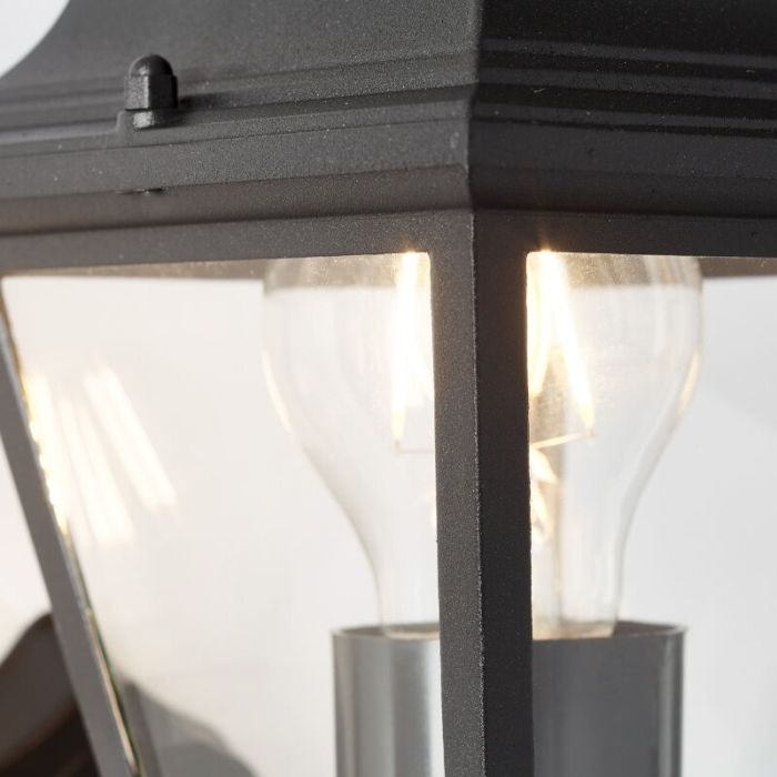 Luminaire extérieur noir classique, Kalle, IP44
