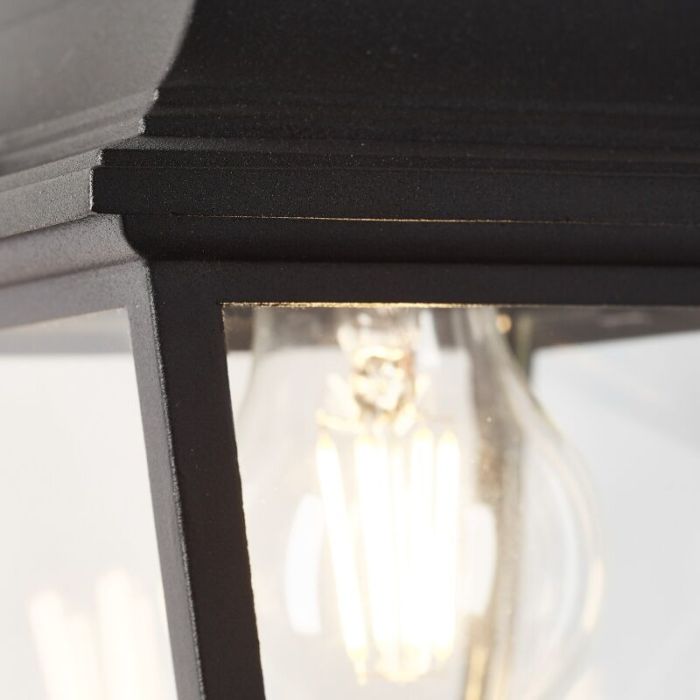 Luminaire extérieur noir classique, Kalle, IP44