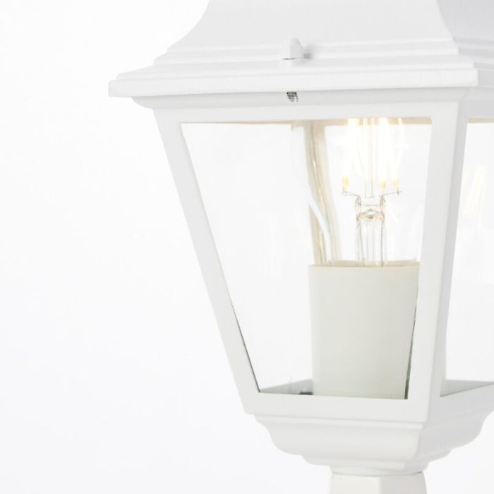 Luminaire extérieur blanc classique, Kalle, IP44