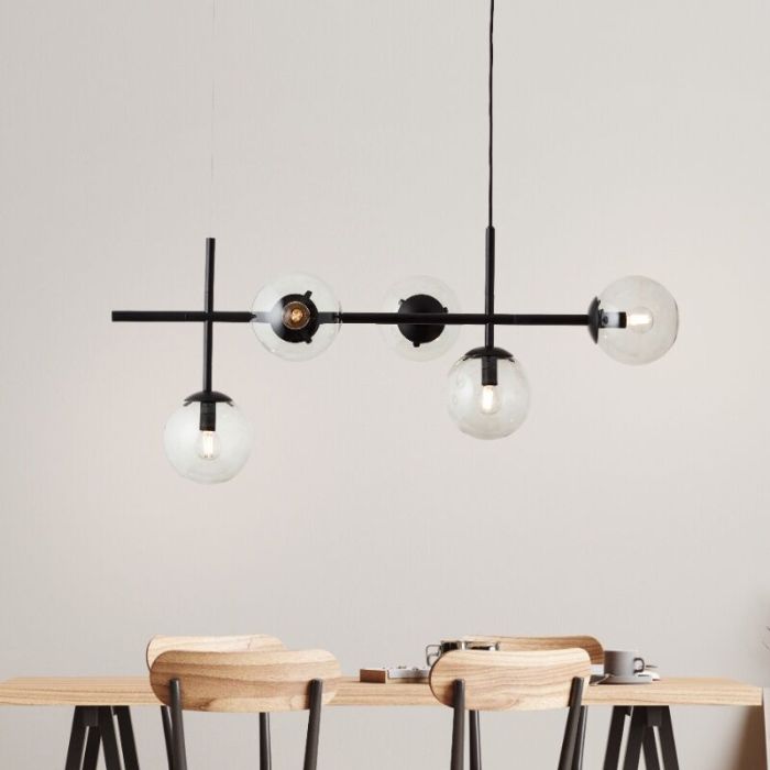 Suspension transparente design, Rhys