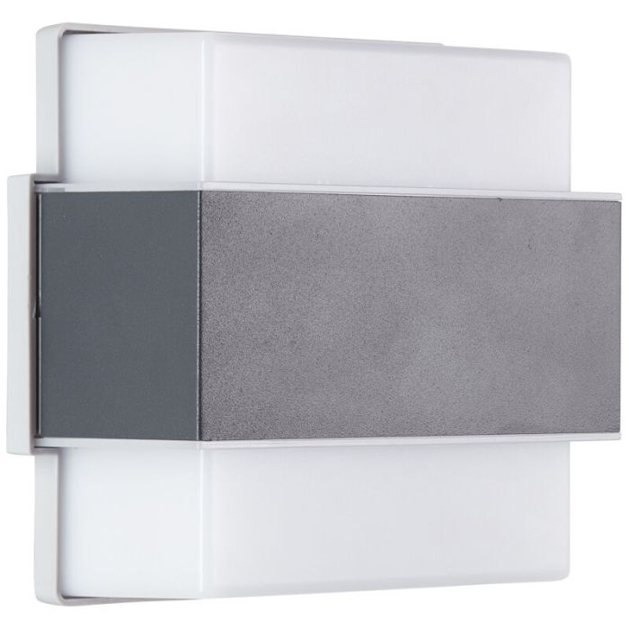 Luminaire extérieur anthracite moderne, Birol, 7W, 4000K LED, IP44