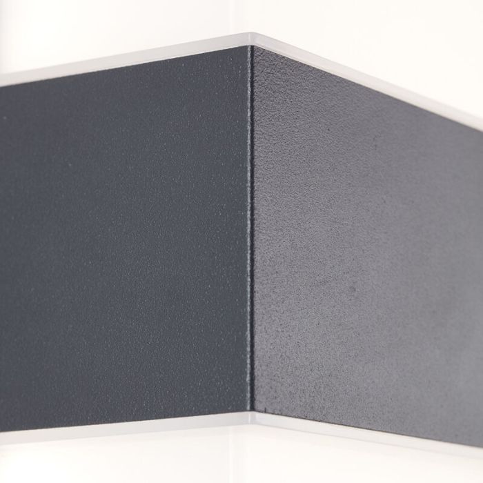 Luminaire extérieur anthracite moderne, Birol, 7W, 4000K LED, IP44