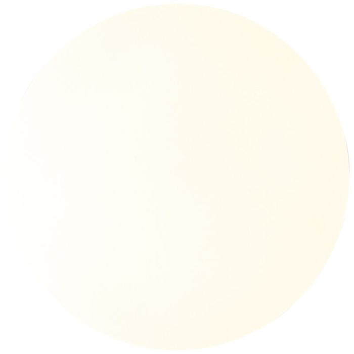 Lampe plafond blanche en plastique, Julie, 12W, 3000K LED