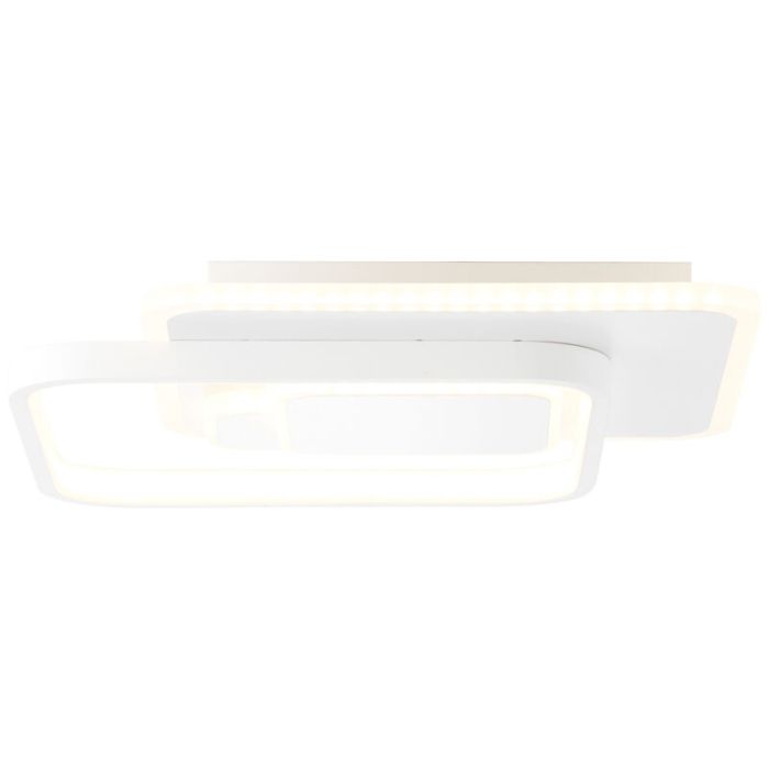 Plafonnier blanc moderne, Ramiz, 24W, 3000K LED