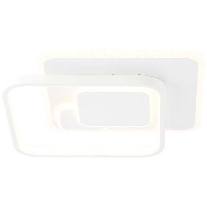 Plafonnier blanc moderne, Ramiz, 24W, 3000K LED