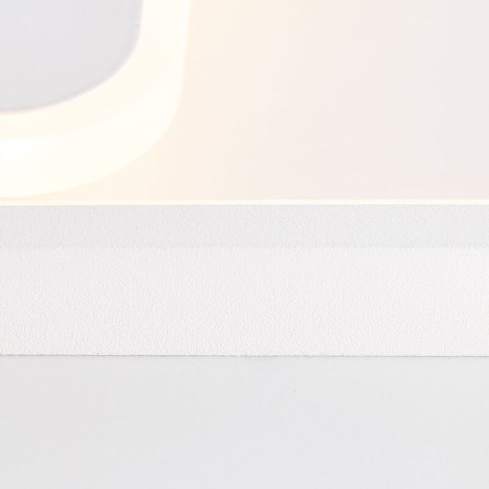 Plafonnier blanc moderne, Ramiz, 24W, 3000K LED