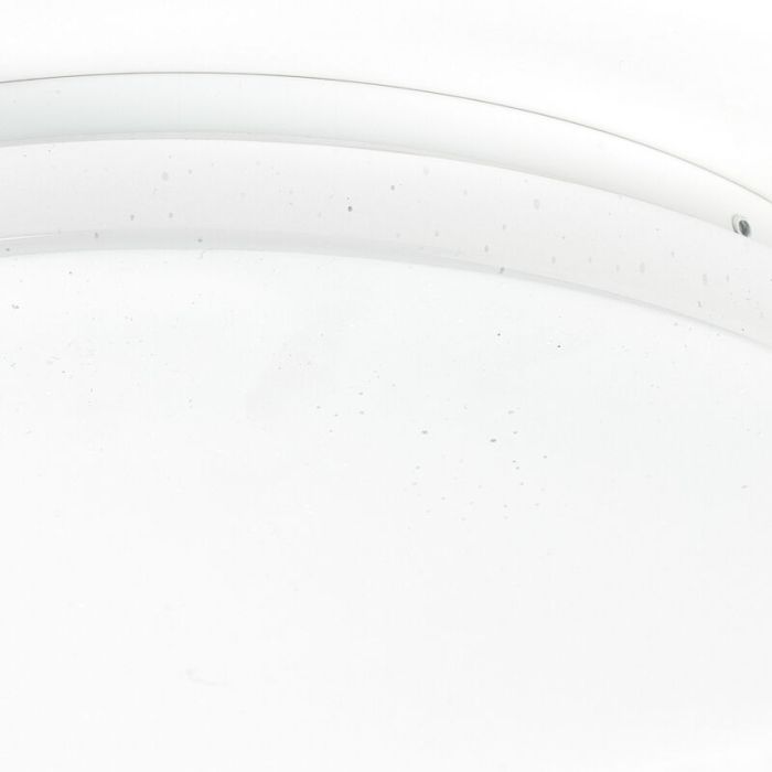 Lampe plafond blanche en plastique, Julie, 18W, 4000K LED