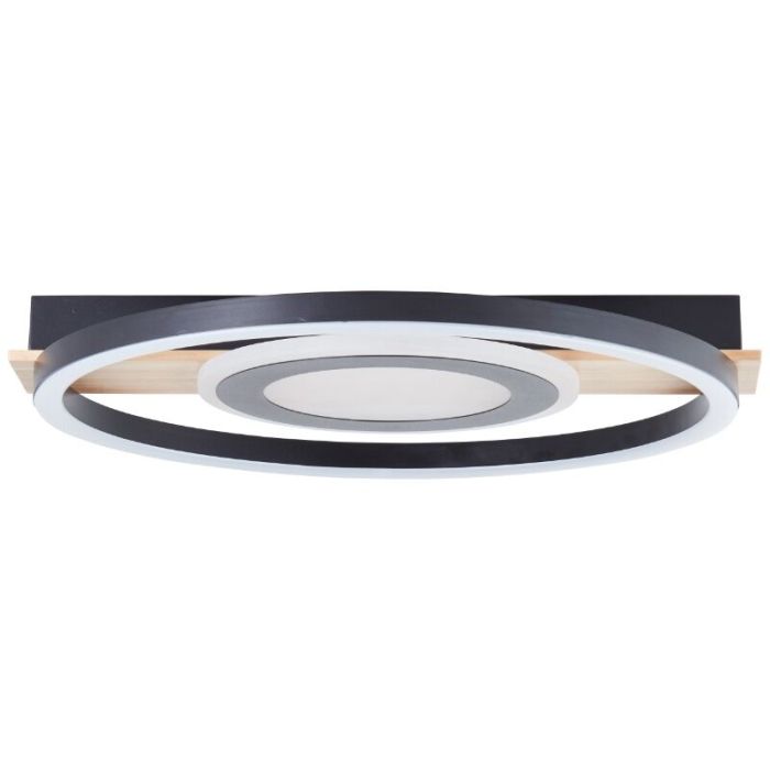 Lampe plafond marronne design, Konrad, 20W, 3000K LED
