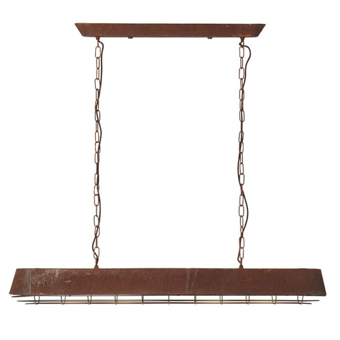 Suspension couleur rouille industrielle, Purdy