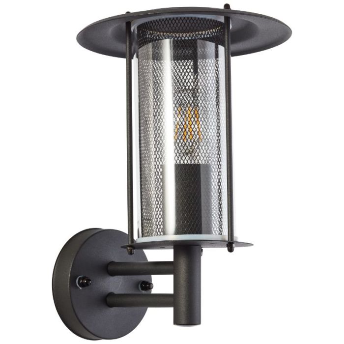 Luminaire extérieur noire rustique, Gezina, IP44