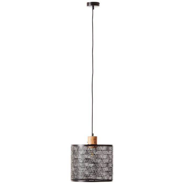 Suspension en bois noire, Sherona