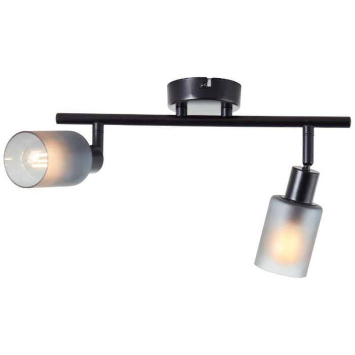 Spot plafond noir en verre, Fanny