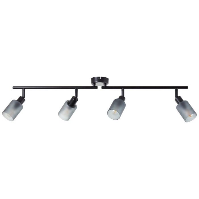 Spot plafond noir en verre, Fanny