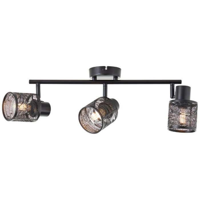 Spot plafond noir industriel, Raquel