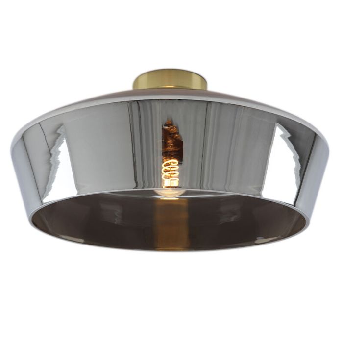 Lampe plafond dorée design, Manus