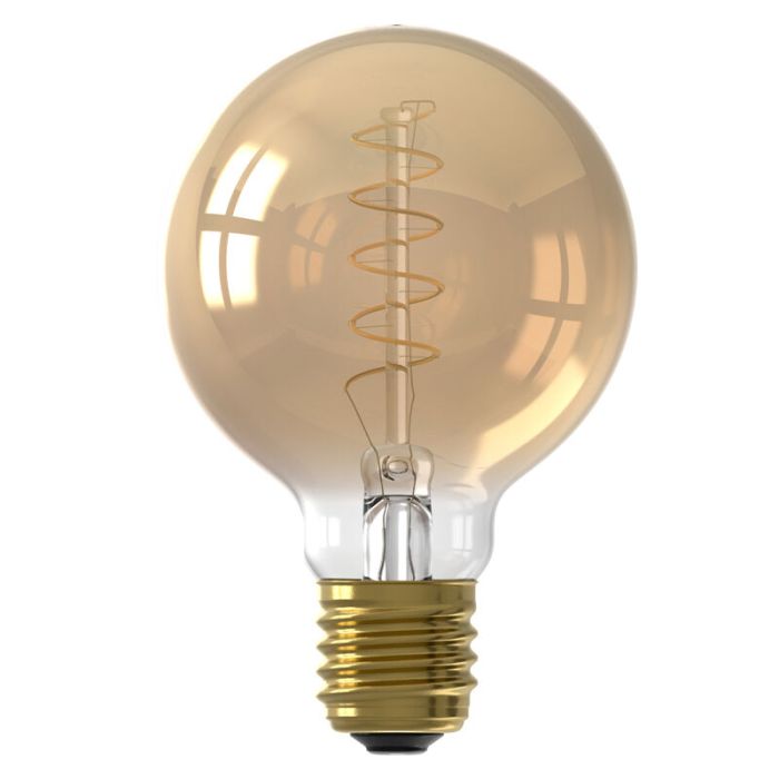 Calex ampoule filament E27 gradable ambre, 3,8W, 2100K