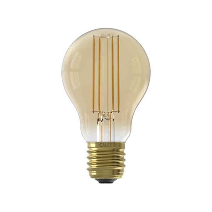 Calex ampoule filament E27 gradable ambre, 7,5W, 2100K