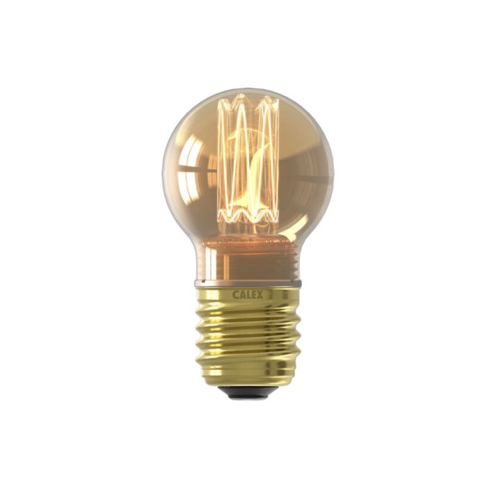 Calex ampoule filament E27 gradable ambre, 2,3W, 1800K