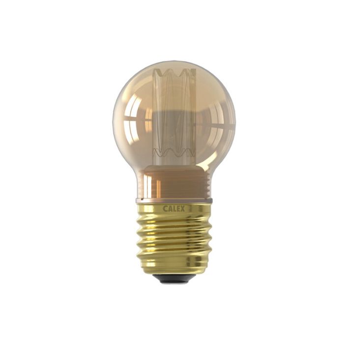 Calex ampoule filament E27 gradable ambre, 2,3W, 1800K