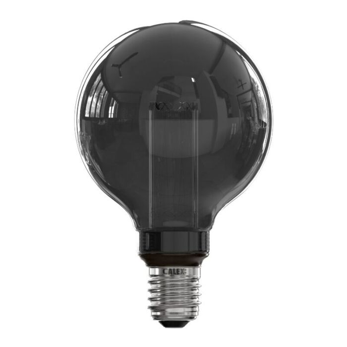 Calex ampoule filament E27 gradable gris, 3,5W, 2000K