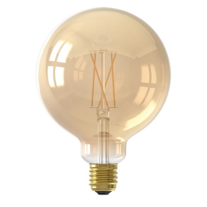 Calex ampoule LED connectée E27 ambre, 7W, 1800-3000K