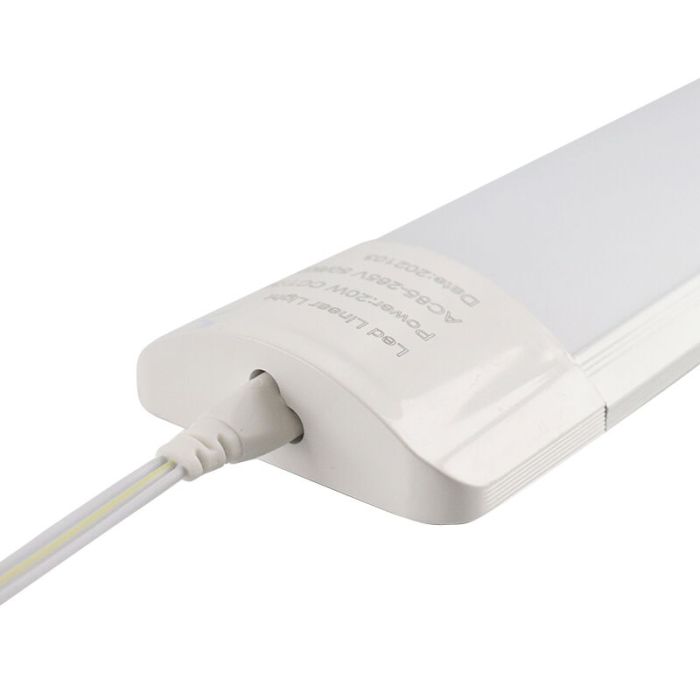 Réglette LED 30 cm connectable - Enrique - 10W - 3000K