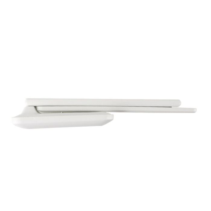 Lampe de bureau blanche en plastique, Danila, 5W, couleur réglable LED, avec variateur tactile