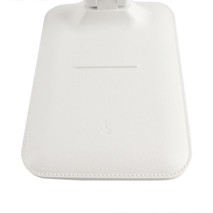 Lampe de bureau blanche en plastique, Danila, 5W, couleur réglable LED, avec variateur tactile