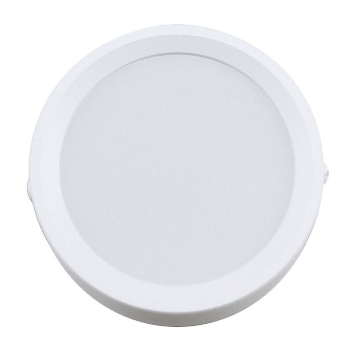 Plafonnier blanc en aluminium, Aletta, 15W, 3000K LED