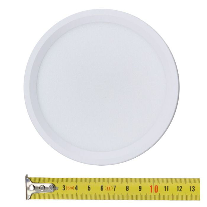 Plafonnier blanc en aluminium, Aletta, 15W, 3000K LED