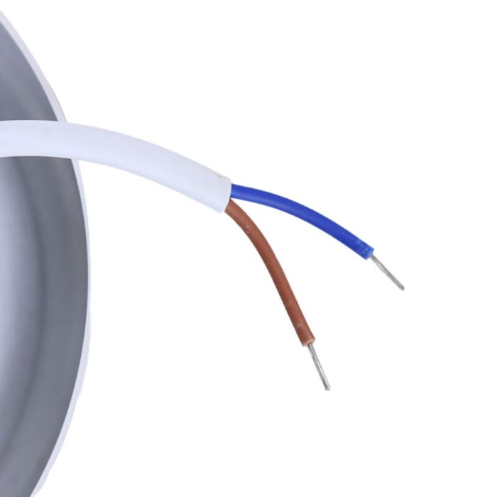 Plafonnier blanc en aluminium, Aletta, 15W, 3000K LED