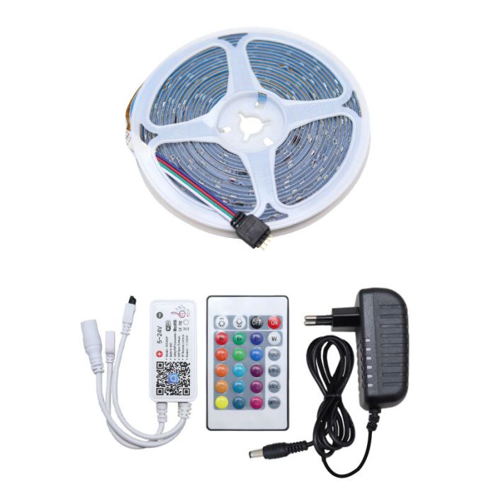 Ruban LED WiFi connecté de 5 mètres, 15 W, RGB (toutes les couleurs)