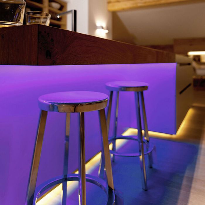 Ruban LED WiFi connecté de 5 mètres, 15 W, RGB (toutes les couleurs)