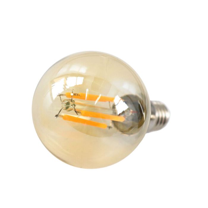 Dimmable E14 ampoule LED, P45, 3w, ambre verre, 2200K