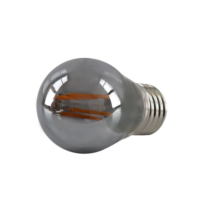 Dimmable E27 ampoule LED, P45, 3w, le verre de fumée, 2200K