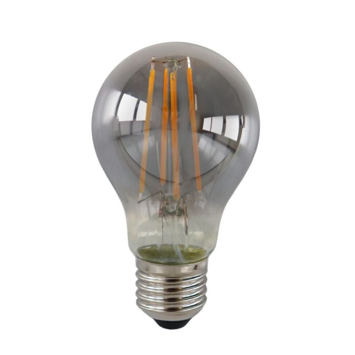 Dimmable E27 ampoule LED, A60, 5w, le verre de fumée, 2200K