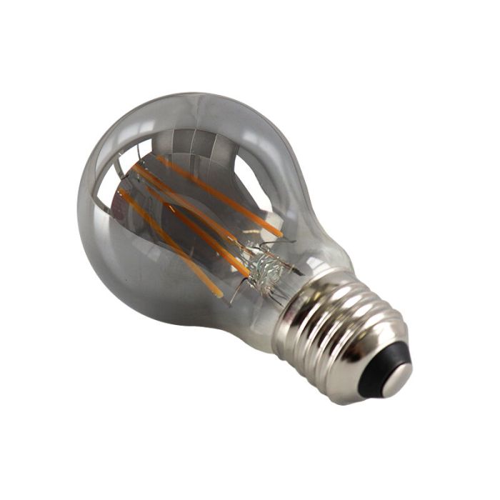 Dimmable E27 ampoule LED, A60, 5w, le verre de fumée, 2200K