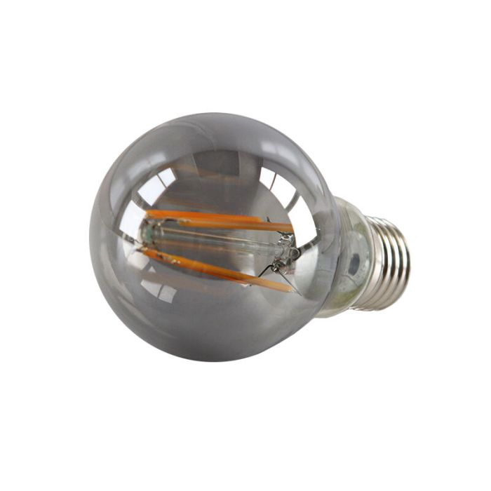 Dimmable E27 ampoule LED, A60, 5w, le verre de fumée, 2200K
