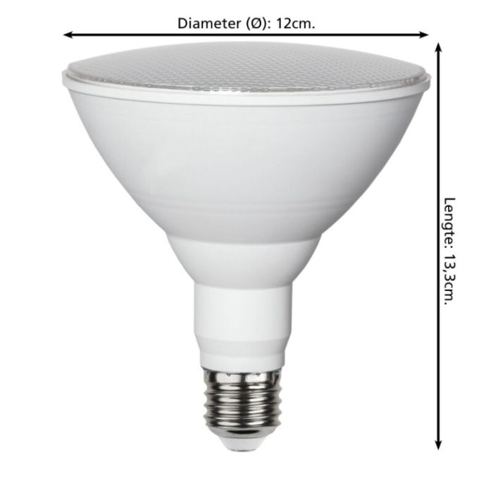 PAR LED lampe pour plante E27, 16W, 3500K